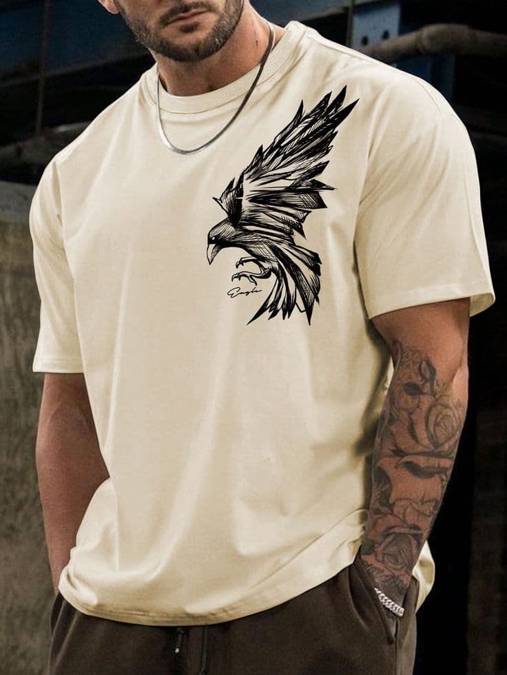 Egal Printed Oversized T-Shirt